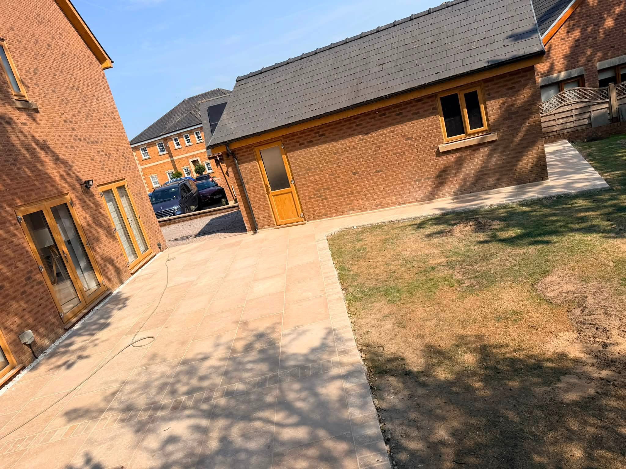 BCE Brickwork patio project
